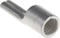 809-2366 RS PRO Uninsulated, Tin Crimp Pin Connector, 16mm² to 16mm², 6AWG to 6AWG, 5.5mm Pin Diameter, 16mm Pin Length, Silver