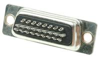09562004715050 HARTING 26 Way Cable Mount D-sub Connector Socket, 2.29mm Pitch