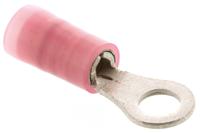 19324-0003 Molex, Avikrimp Insulated Ring Terminal, M3 to M3.5 (#5 to #6) Stud Size, 0.5mm² to 1mm² Wire Size