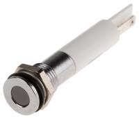 846-2914 RS PRO White Panel Mount Indicator, 220V ac, 8mm Mounting Hole Size, IP67