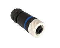pxppam12fbf05astpg9 Bulgin Circular Connector, 5 Contacts, Panel, M12 Connector, Socket, Female, IP67, Buccaneer M12 Series