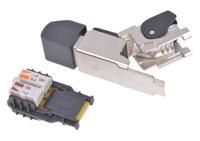 j00026a2003 Telegartner MFP8 Series Male RJ45 Connector, Cable Mount, Cat6a Straight 8P8C -Way
