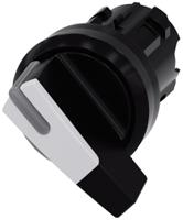 3su1002-2cf60-0aa0 Siemens SIRIUS ACT 3SU10 Series 2 Position Selector Switch Head, 22mm Cutout