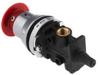 03036602 Norgren Push Button 3/2 Pneumatic Manual Control Valve 03 Series, G 1/8, 1/8in, III B