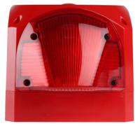 pnc-0029 Klaxon PNC Series Red Sounder Beacon, 10 → 60 V dc, IP66, Side Mount, 116dB at 1 Metre