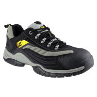 p725803 Caterpillar MOOR Unisex Black Steel Toe Capped Safety Shoes, UK 8, EU 42