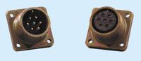 it3102a18-10s Glenair, Copper Alloy 4 Way Box Mount MIL Spec Circular Connector Receptacle, Socket Contacts,Shell Size 18,