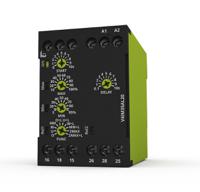 v4im35al20-24-240v-acdc Tele Current Monitoring Relay, 1 Phase, DPDT, DIN Rail