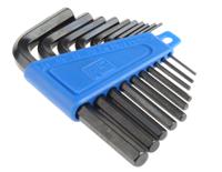 537-732 RS PRO 10 piece L Shape Imperial Hex Key Set, 1/16 → 5/16"
