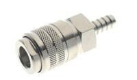 187-8791 RS PRO Brass Male Quick Air Coupling, 10mm Hose Barb