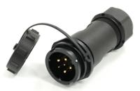 304-746 RS PRO Industrial Circular Connector, 6 Contacts, In-Line, SY21 Connector, Socket, Male, IP67, SY2111C Series