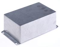 1590efl Hammond 1590 Series Natural Die Cast Aluminium Enclosure, IP54, Flanged, Natural Lid, 187.5 x 119.5 x 78mm