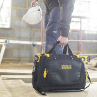 fmst1-80147 Stanley Fabric Tool Bag with Shoulder Strap 290mm x 483mm x 350mm