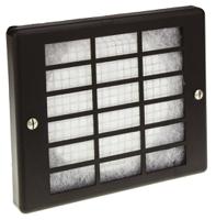 pmfa120 ebm-papst Fan Filter for 120mm Fans, PC, Synthetic Fibre Filter, Steel Frame, 162 x 136mm