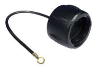uts8dcge Souriau Sunbank by Eaton UTS MIL-C-26482, MIL-STD-1344 Female Dust Cap, Shell Size 8 IP68 Rated, Polyamide