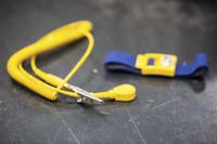 287-7379 RS PRO ESD Grounding Wrist Strap & Cord Set With 10 mm Socket, 10 mm Stud