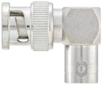 51s201-k00n5 Rosenberger Right Angle 50Ω RF Adapter BNC Plug to BNC Socket 10GHz