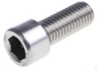 288-957 RS PRO Stainless Steel Hex Socket Cap Screw, DIN 912, M12 x 30mm