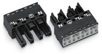 770-204 WAGO 770 Series Socket, 4-Pole, Female, Cable Mount, 25A, IP20