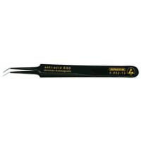 5-052-13 Bernstein 110 mm, Stainless Steel, Pointed, ESD Tweezers