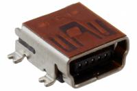 10033526-n3212mlf Amphenol Communications Solutions Right Angle, SMT, Socket- Single Port Type B 2.0 USB Connector