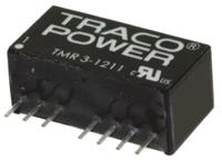 tmr-3-1211wie TRACOPOWER TMR 3WIE DC-DC Converter, 5V dc/ 600mA Output, 4.5 → 18 V dc Input, 3W, Through Hole, +85°C Max Temp