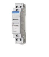 222480244000 Finder DIN Rail Modular Step Relay, 24V Coil, 20A Switching Current, DPST