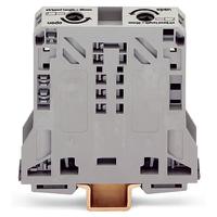 285-150-1 WAGO  285 Series Grey, 50mm², 2-Level, Cage Clamp Termination