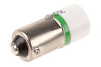 210-642 RS PRO Green LED Indicator Lamp, 48V ac/dc, BA9s Base, 10mm Diameter, 920mcd