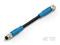 t4062113003-005 TE Connectivity Male/Female 3 way M8 to 3 way M8 Sensor Actuator Cable, 5000 mm