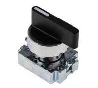 205-2375 RS PRO 3 Position Selector Switch Head, 22mm Cutout, Black Handle