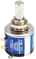 535b1502jc Vishay 535 5kΩ Rotary Potentiometer 5-Turns 1-Gang Panel Mount, 535B1502JC
