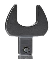 7684560 Gedore 7112 Series Open Ended Insert Spanner Head, 18 mm, 9 x 12mm Insert, Chrome Finish