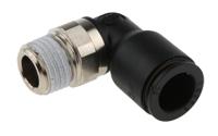 3109-10-13 Legris LF3000 Series Elbow Threaded Adaptor, R 1/4 Male to Push In 10 mm, Threaded-to-Tube Connection Style