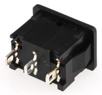 18086302 Marquardt SPDT, (On)-Off-(On) Rocker Switch Panel Mount