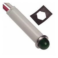 2191u5-24v VCC Green LED Indicator Lamp, 12 → 24 V dc, 22 → 32V ac, Wire Terminal Base, 7.87mm Diameter