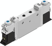 vuvg-l10-t32c-at-m5-1p3 Festo 2x3/2 Closed, Monostable Solenoid Valve - Electrical Metric M5 VUVG Series 24V dc, 566454