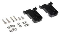 mhccov-9sc-bk MH Connectors MHCCOV Series ABS D Sub Backshell, 9 Way, Strain Relief