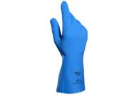 34326009 Mapa HARPON 326 Blue Natural Latex Glove, Size 9