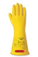 rig014y070 Ansell RIG014Y Yellow Latex Electrical Insulating Gloves, Size 10, Latex Coating