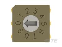 mrssh4dg16smgwtr TE Connectivity 16 Way Surface Mount DIP Switch 16P, Screwdriver Actuator
