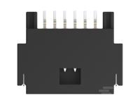 2834659-6 TE Connectivity  Series Right Angle Surface PCB Header, 6 Contact(s), 1.8 mm Pitch, 1 Row