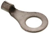 34124 TE Connectivity, SOLISTRAND Uninsulated Ring Terminal, M6 Stud Size, 1mm² to 2.6mm² Wire Size