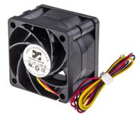 fd2440-c0051m2al ARX CeraDyna Series Axial Fan, 24 V dc, DC Operation, 28.3m³/h, 5.76W, 240mA Max, 40 x 40 x 28mm