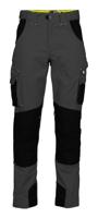 1204-g-50 Nine worths ADAM Men's Grey, Black Polyester, Elastane, Cotton, Size 50 Waist Size 115 cm W