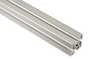 xfbm-2x30 FlexLink Silver Aluminium Profile Strut, 30 x 30 mm, 7.2mm Groove, 2000mm Length, Series XF