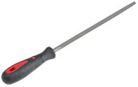 161-1481 RS PRO 200mm, Second Cut, Round Engineers File With Soft-Grip Handle