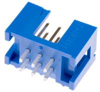 75869-131lf Amphenol Communications Solutions Quickie Series Straight Through Hole PCB Header, 6 Contact(s), 2.54 mm Pitch, 2 Row,
