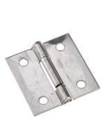 52-1-4038 Pinet Stainless Steel Butt Hinge, Screw Fixing, 30mm x 30mm x 0.8mm