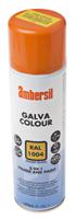 6190011530 Ambersil 500ml RAL 1004 Yellow Satin Spray Paint